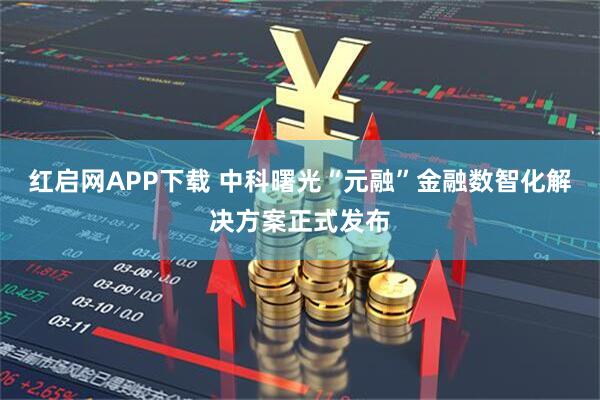 红启网APP下载 中科曙光“元融”金融数智化解决方案正式发布